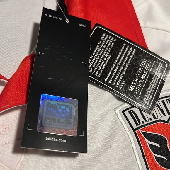 SOLD: Vintage DC United 2012 MLS adidas away jersey - Picture 5 of 10